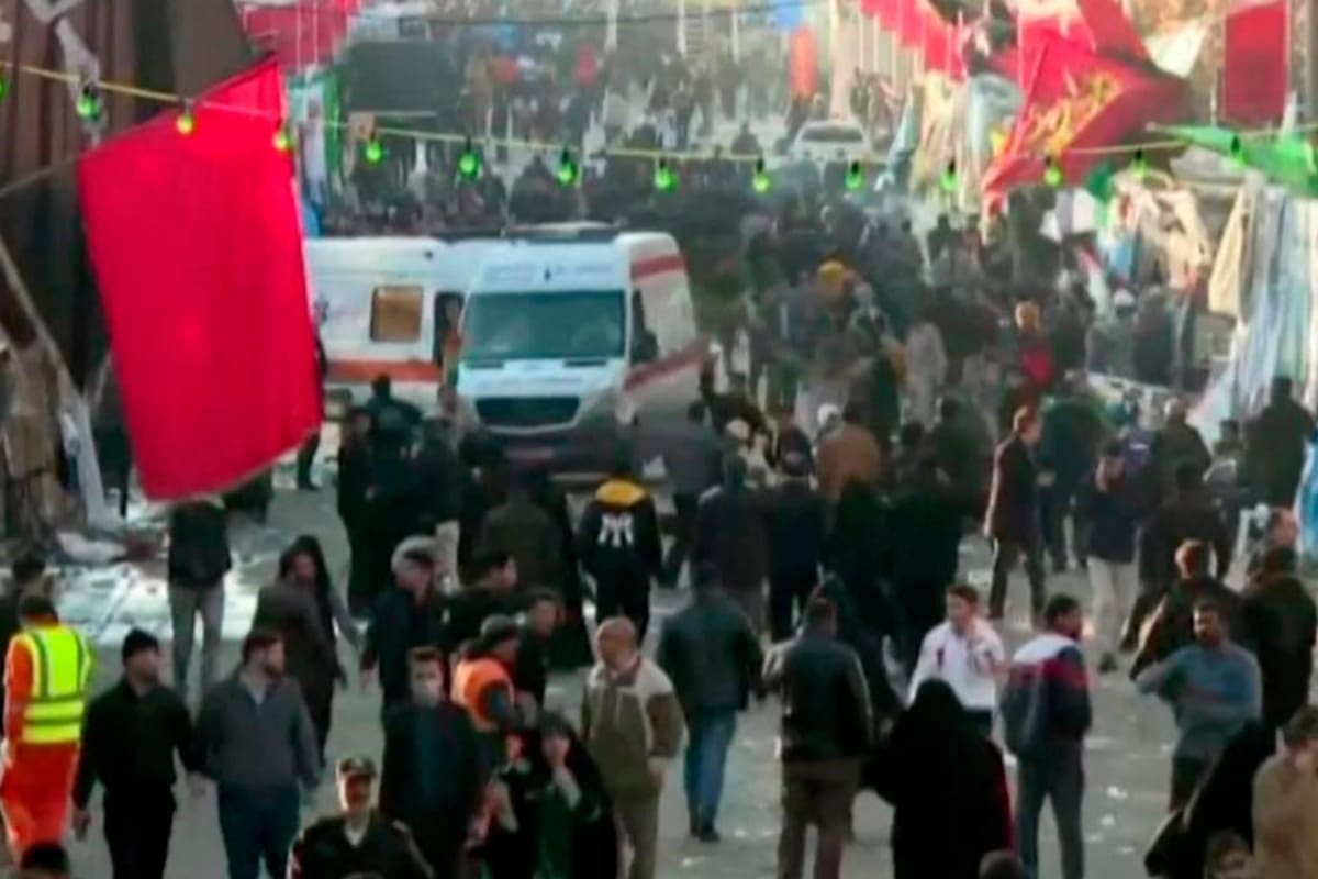 Video: 73 muertos por explosiones en un cementerio de Irán