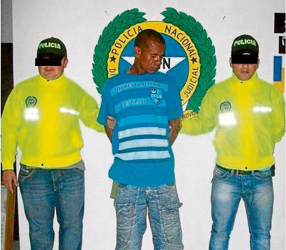 Yon Jairo Castillo Rivero, alias “El Guajiro”, capturado.