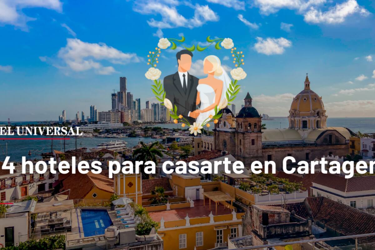 ¡Celebra tu boda de ensueño! 4 hoteles para casarte en Cartagena