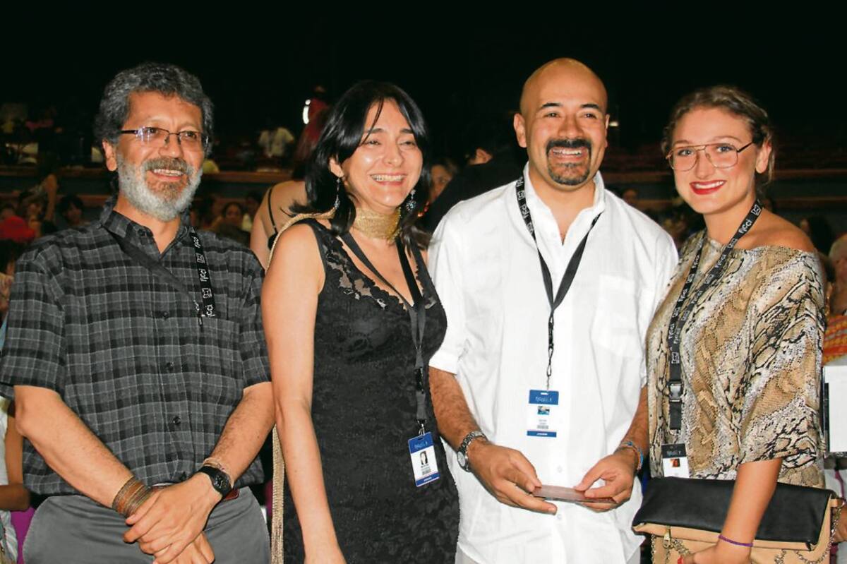 Juan Guillermo Ramírez, Martha Ligia Parra, Julio César Guzmán y Paola Morris
