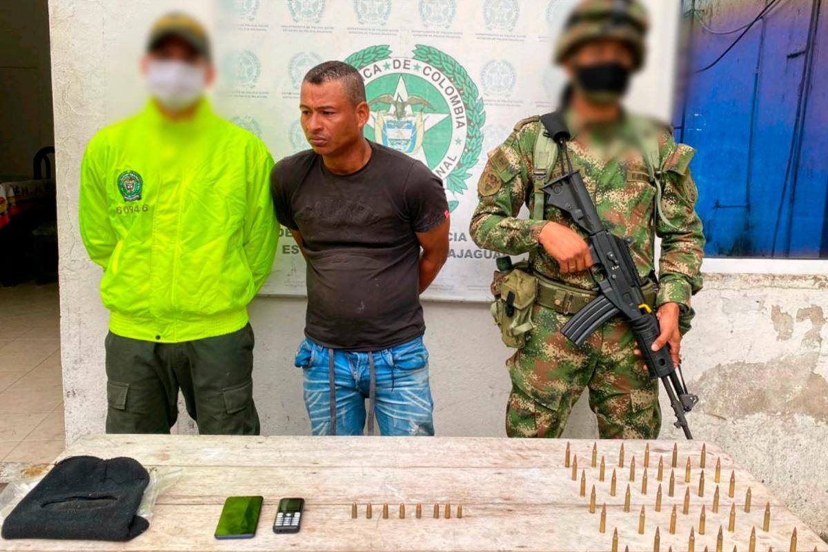 Arrestan a “El Paraquito”, presunto sicario del Clan del Golfo