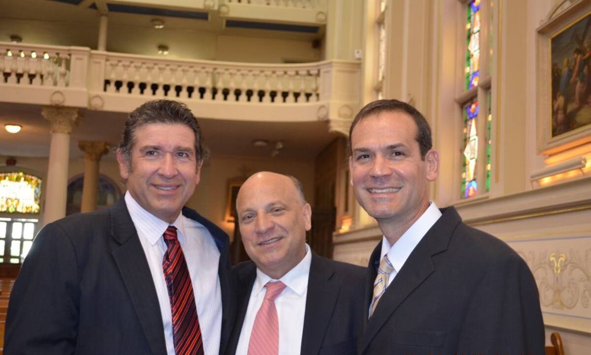 Mario Villadiego, Álvaro Navarro y Luis Enrique Díaz.