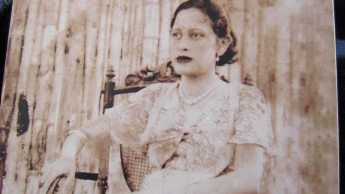 Ana Josefa Espinosa (Turbaco, 1917), en su juventud. Cortesía