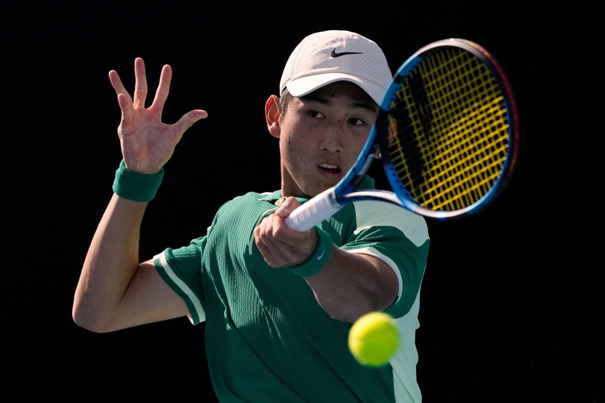 Conozca a Juncheng Shang, el tenista de 18 años que será el rival de Carlos Alcaraz