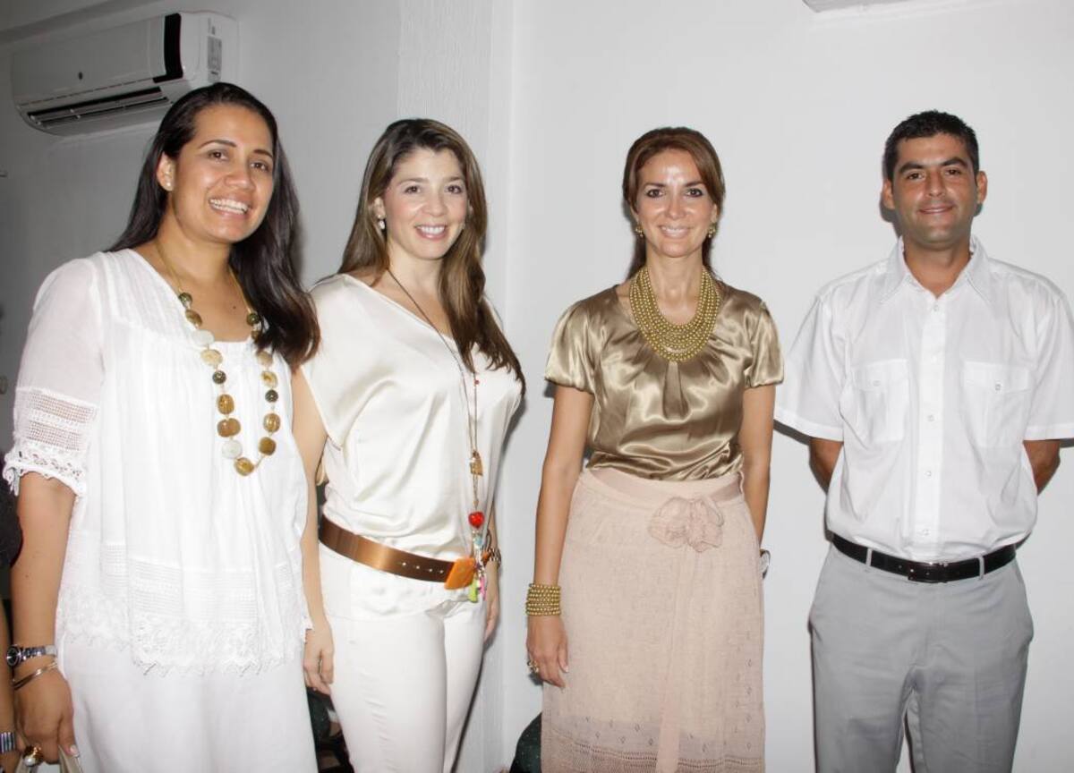 Paola Mercado, Mónica Mass, Katty Tinoco y Luis Miguel Rincón. fotos Zenia Valdelamar/El Universal/