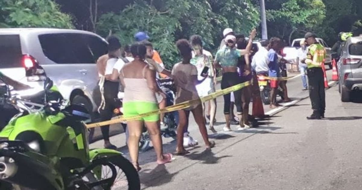 Motorcycle crash on Vía del Mar left 3 victims: Aldair Rodríguez did not survive