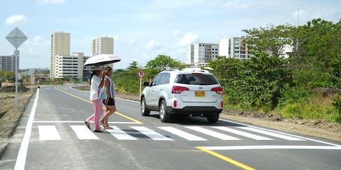 Anuncian alumbrado y CAI móvil en vía de Parque Heredia