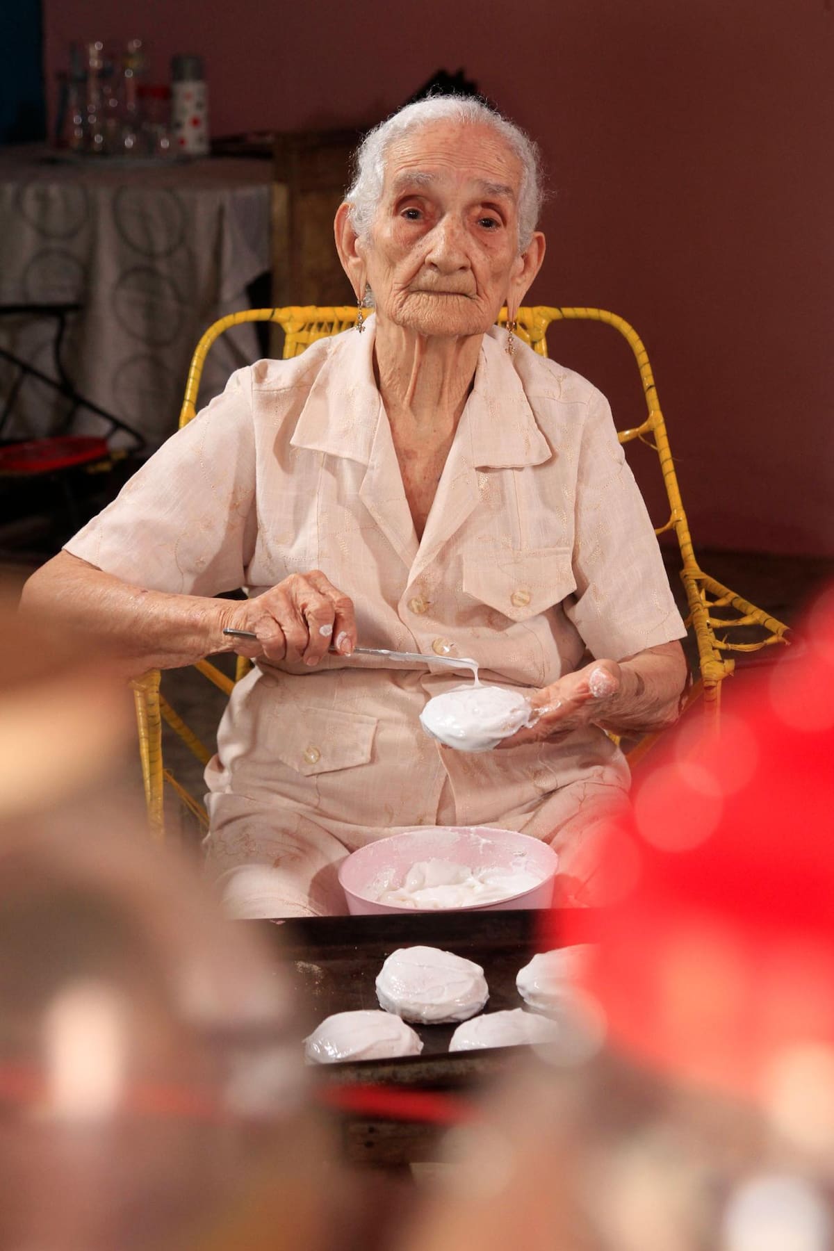 María Narciza Bustillo es la tercera de ocho hermanos.//Foto: Óscar Díaz - El Universal.