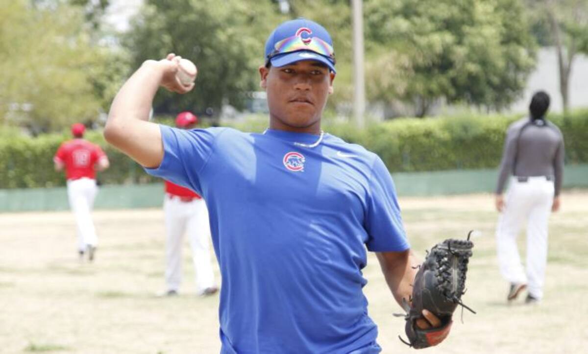 Jhon Romero, prospecto de los Nacionales, será el cerrador de Colombia. ÓSCAR DÍAZ EL UNIVERSAL