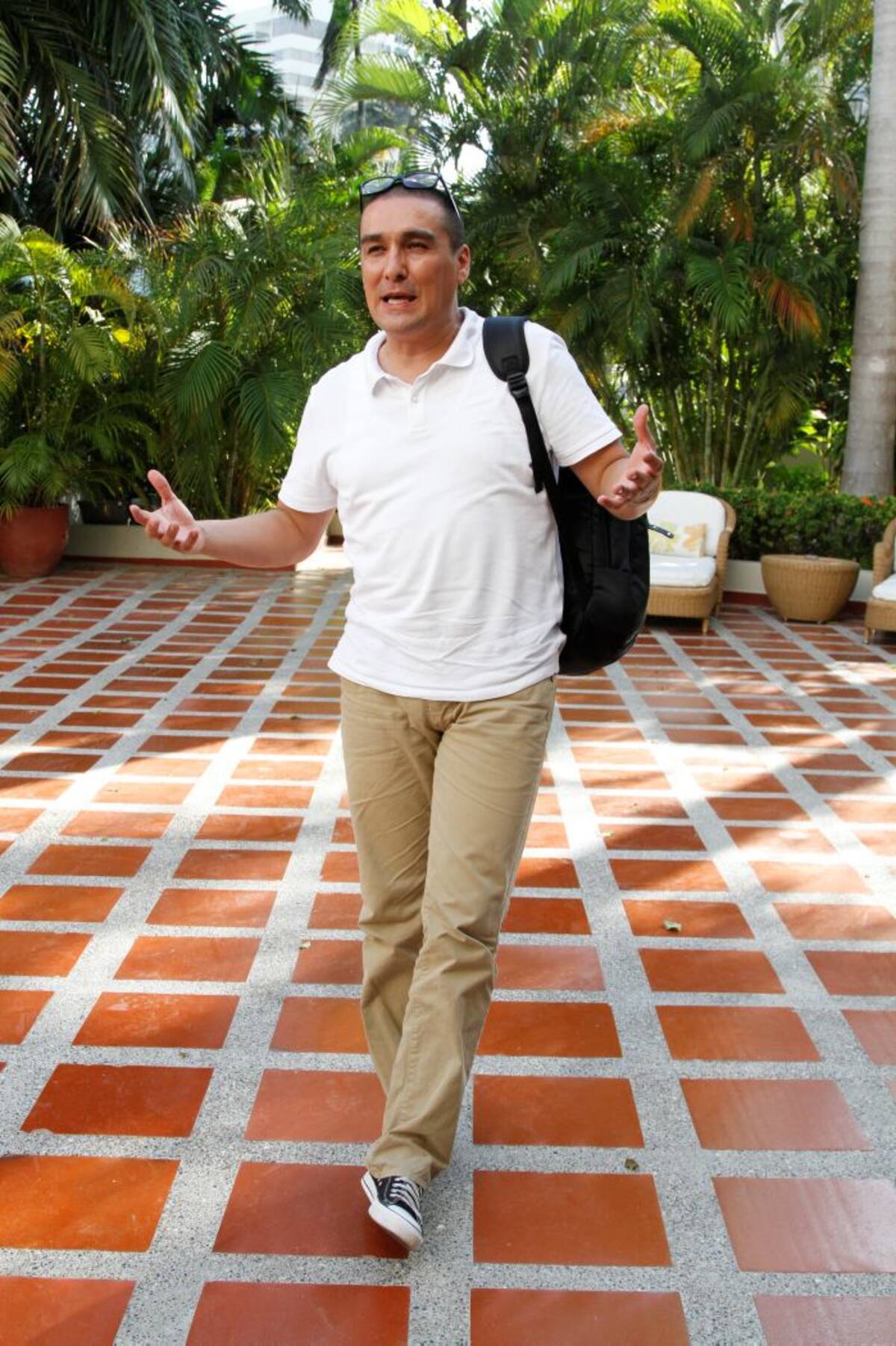 La entrevista se hizo en el Hotel Caribe. MARUJA PARRA - EL UNIVERSAL