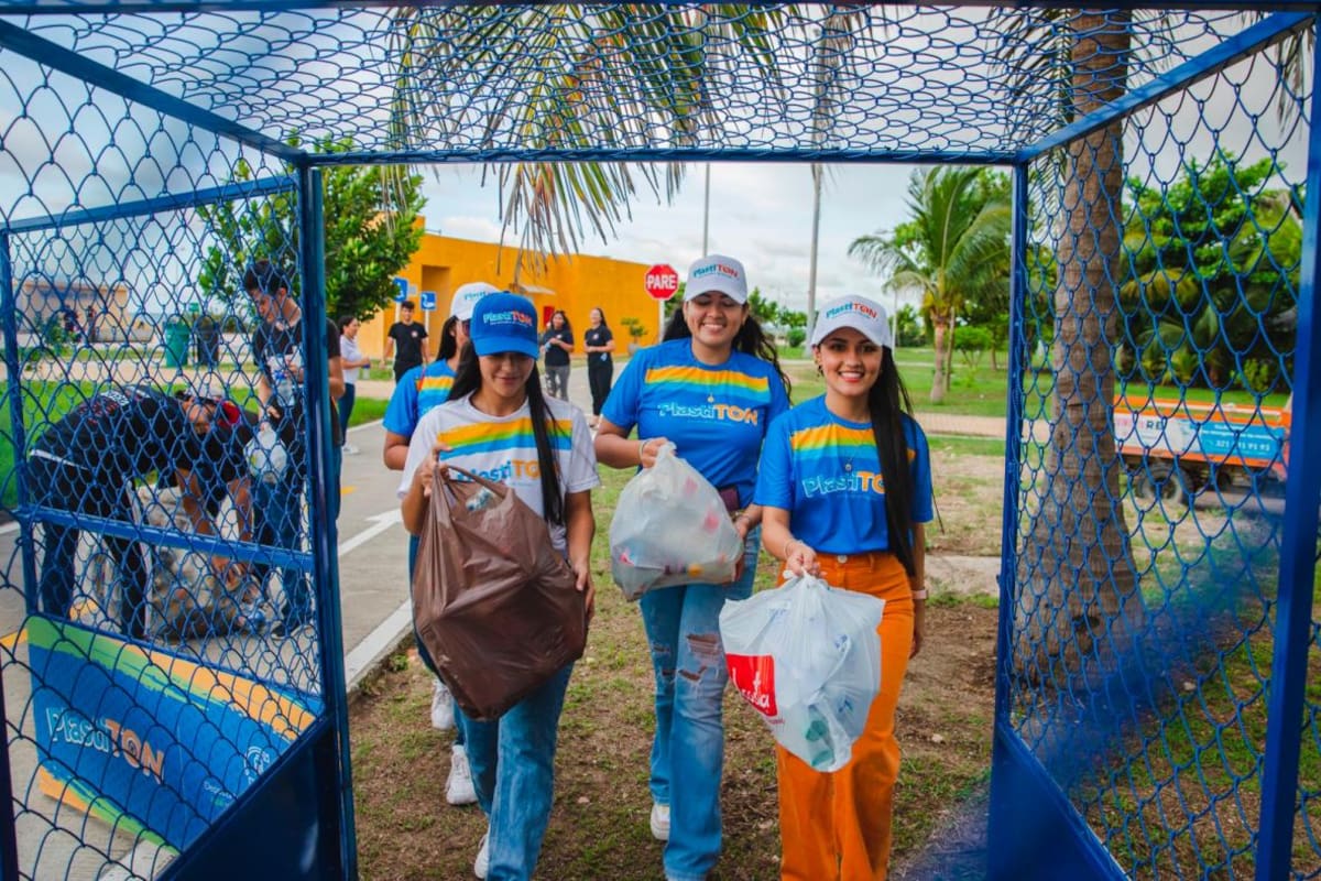 Más de 190 toneladas de residuos plásticos se recuperan gracias a PlastiTON