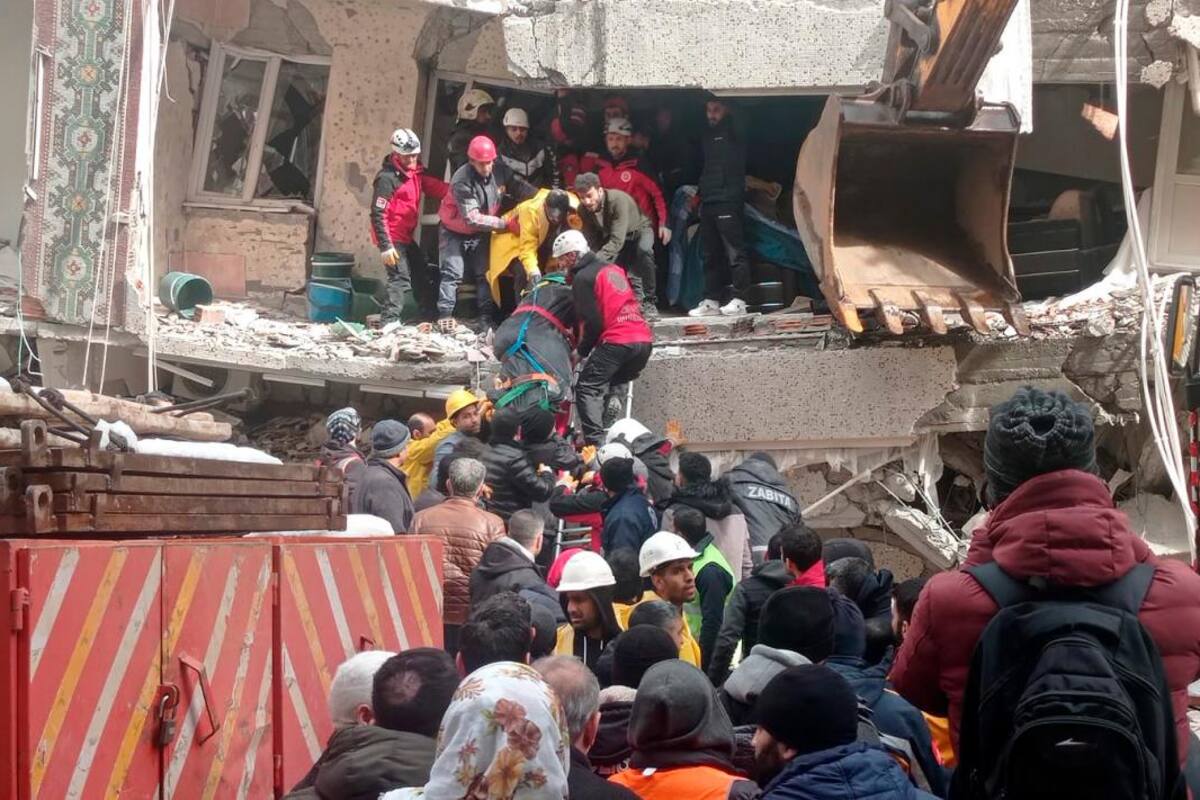 Vea el paso del terremoto en Turquía y Siria en fotos