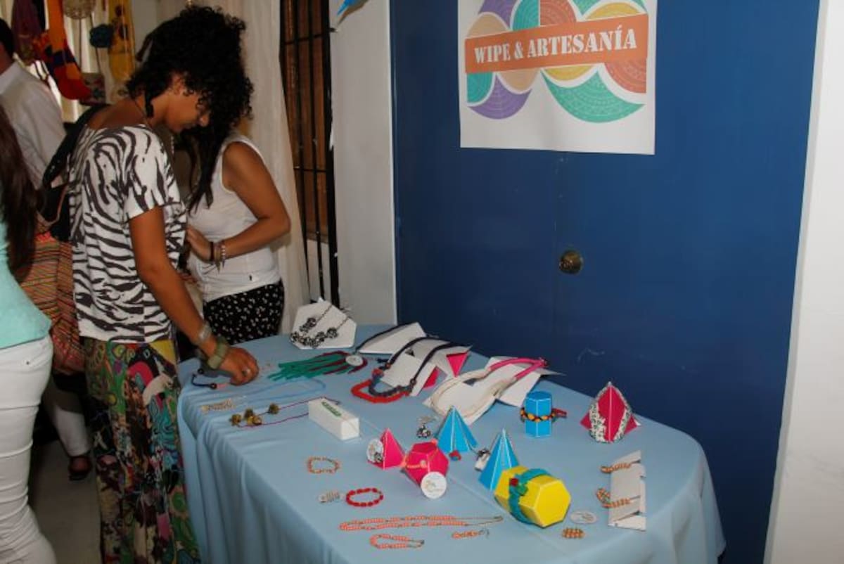 Artesanías, panadería y carpintería fueron los productos desarrollados por los jóvenes en el taller de verano. Kailline Giraldo