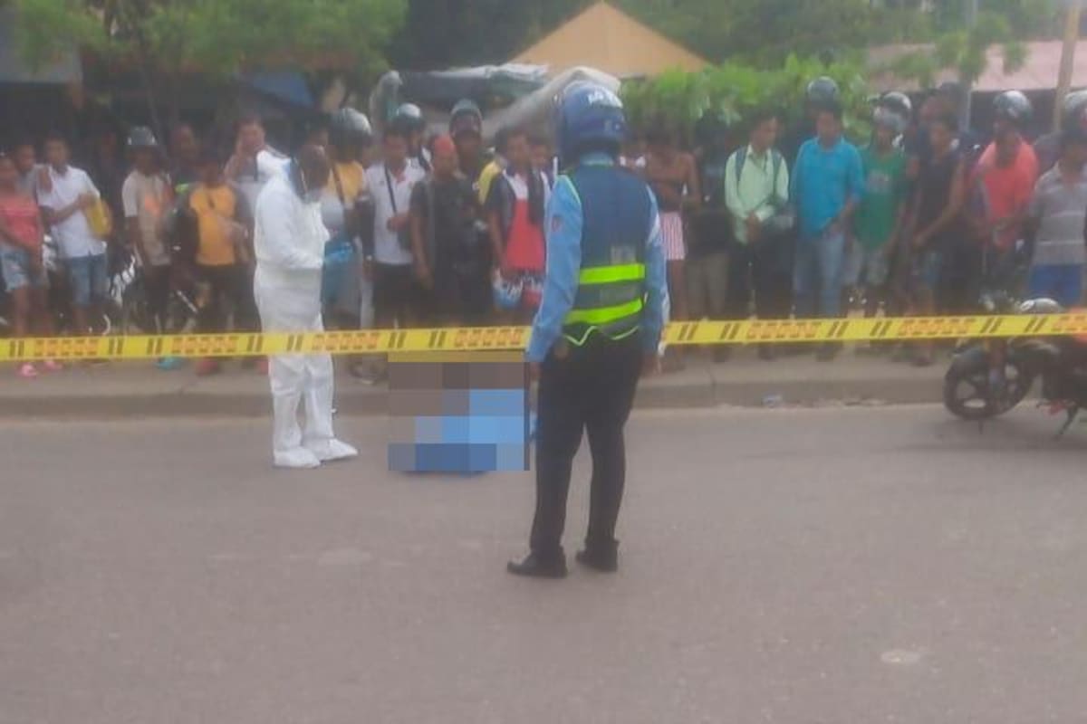 Ceballos: Motociclista lo arrolló cuando cruzaba por la cebra y lo mató