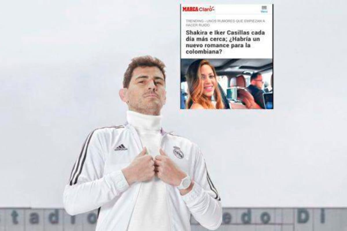 Íker Casillas habló sobre el supuesto romance que empezó con Shakira