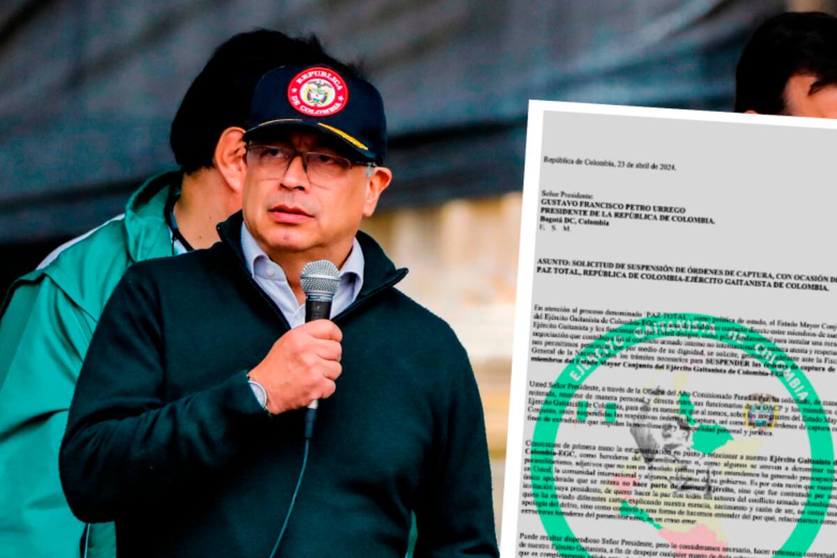 Clan del Golfo pide a Petro levantar órdenes de captura contra sus cabecillas