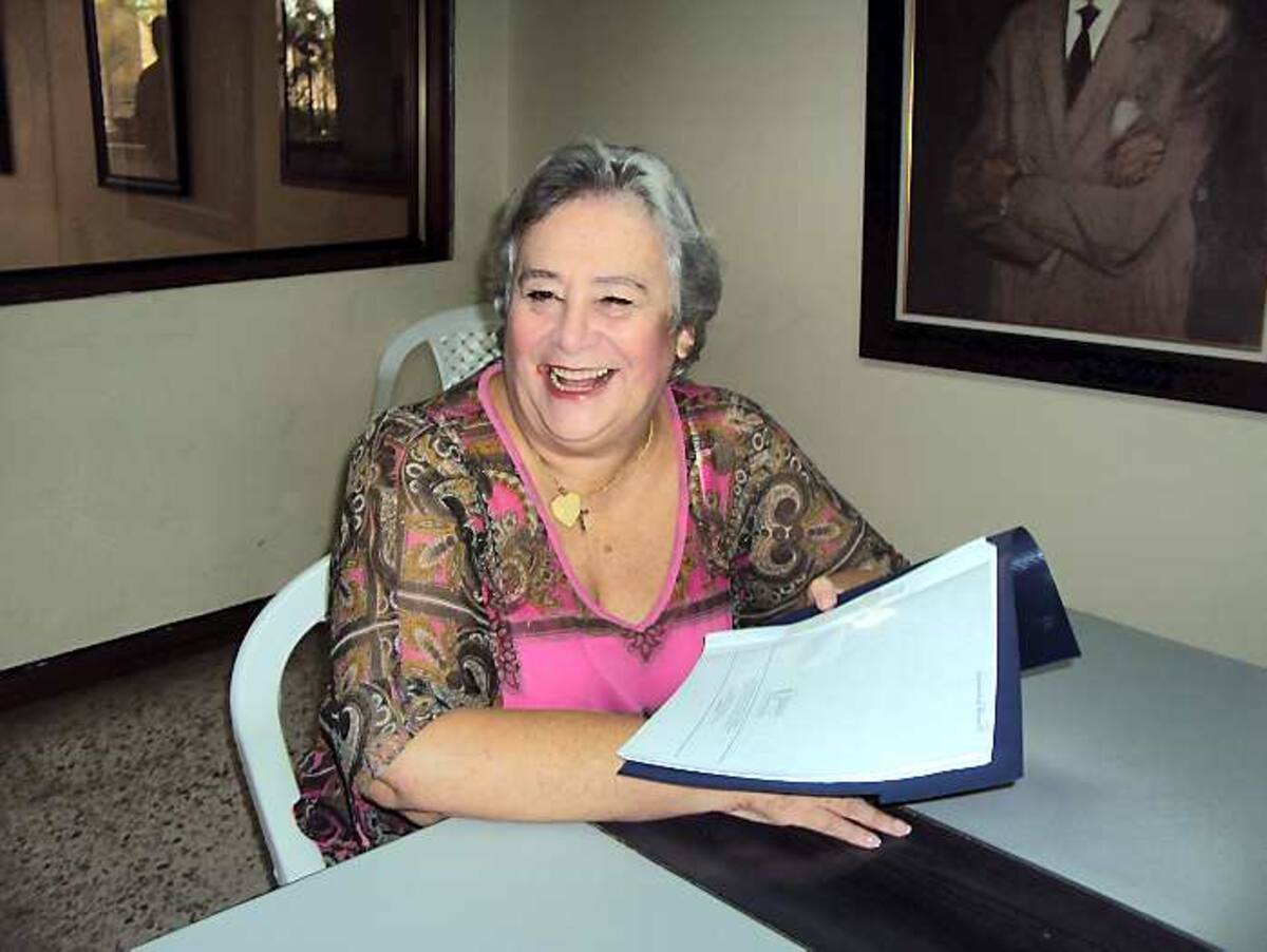 Carmen Luz de Pretelt, asesora de la rectoría de la Unad. ANLLY TATIANA FLÓREZ OSPINA