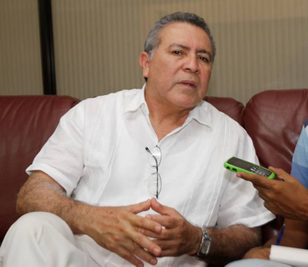 Sergio Augusto López, rector de la Universidad Autónoma del Carmen. Aroldo Mestre-El Universal