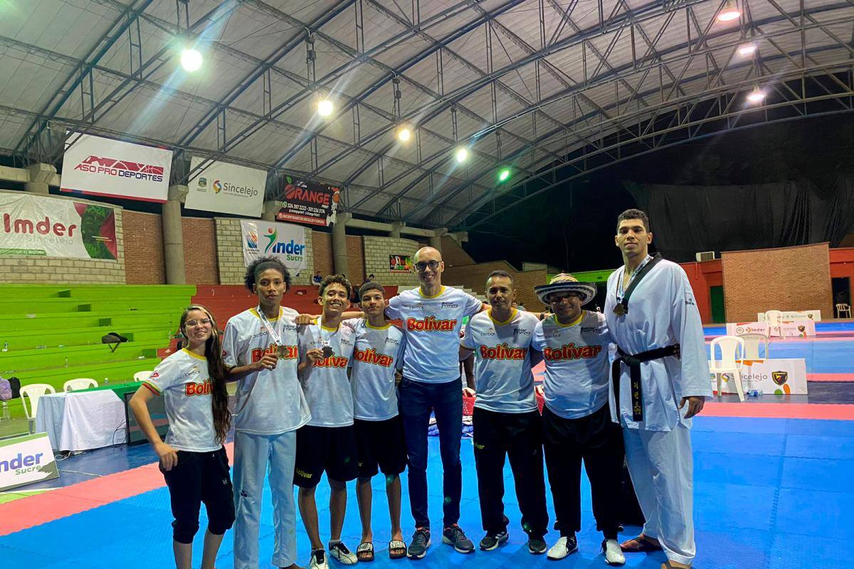 El taekwondo de Bolívar brilló en el Open Internacional del Caribe