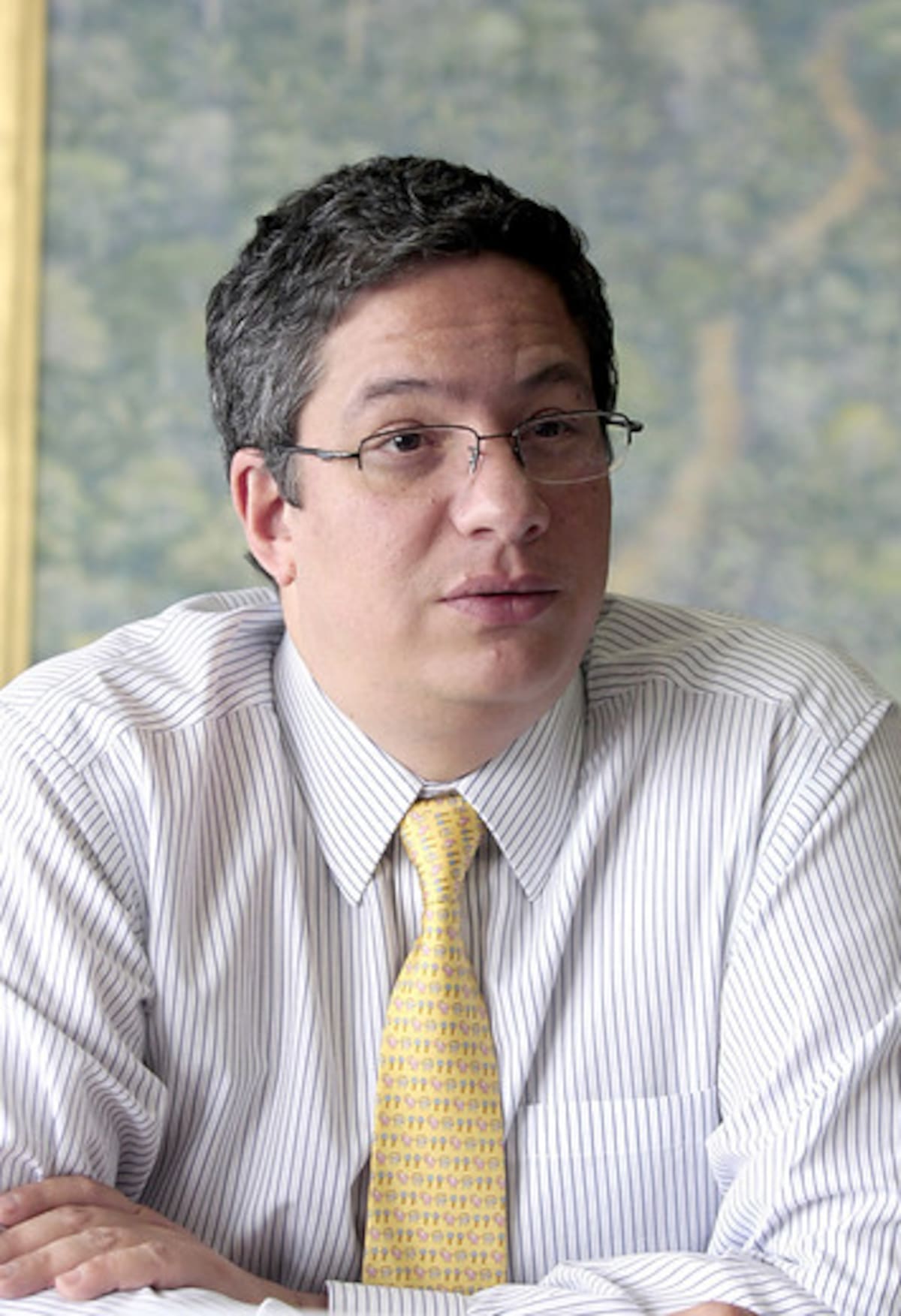 Santiago Rojas, Ministro de Comercio, Industria y Comercio. Colprensa