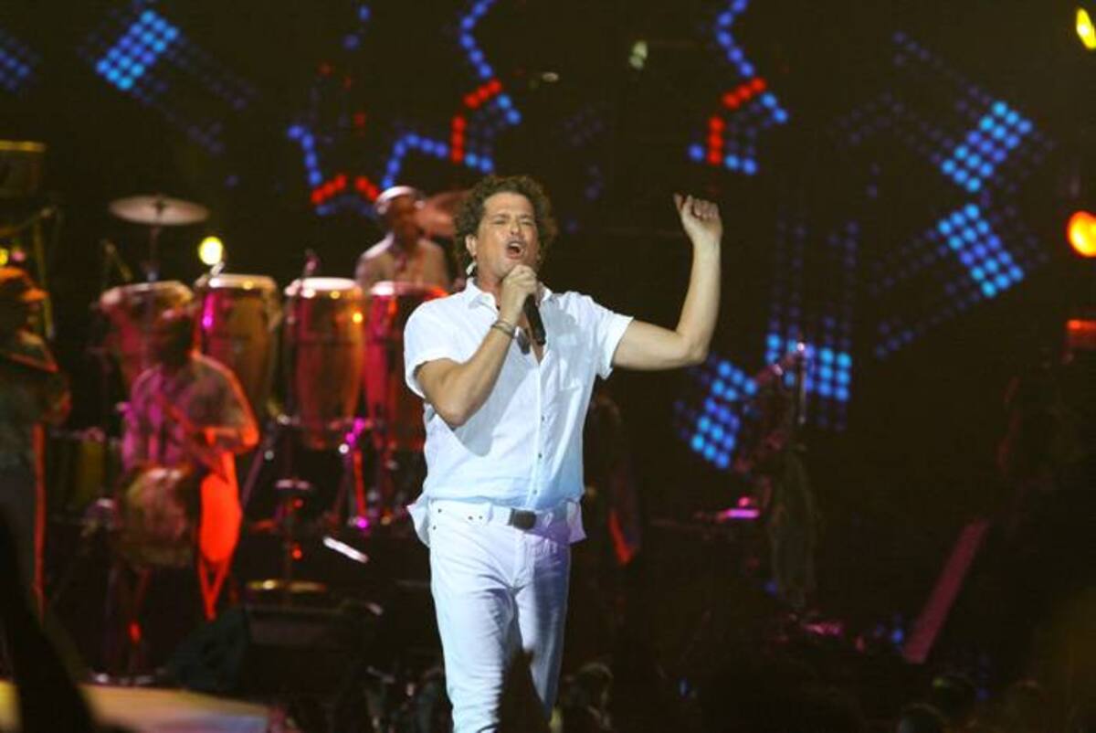 Carlos Vives cantó Tania de Joe Arroyo. Jorge Payares - Cortesía QHubo Barranquilla-