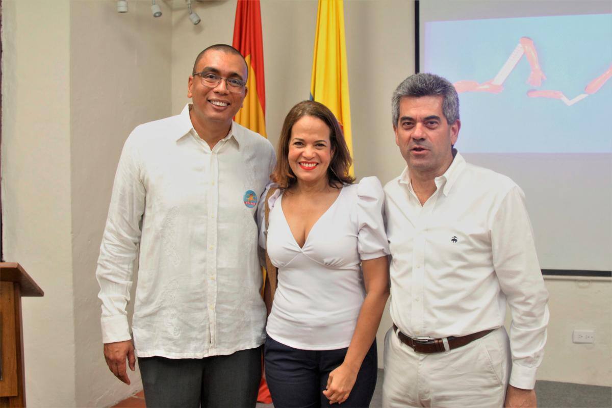 Luis Carlos Zúñiga, Judith Pinedo y Rafael Simón Del Castillo.//Fotos: Nayib Gaviria - El Universal.