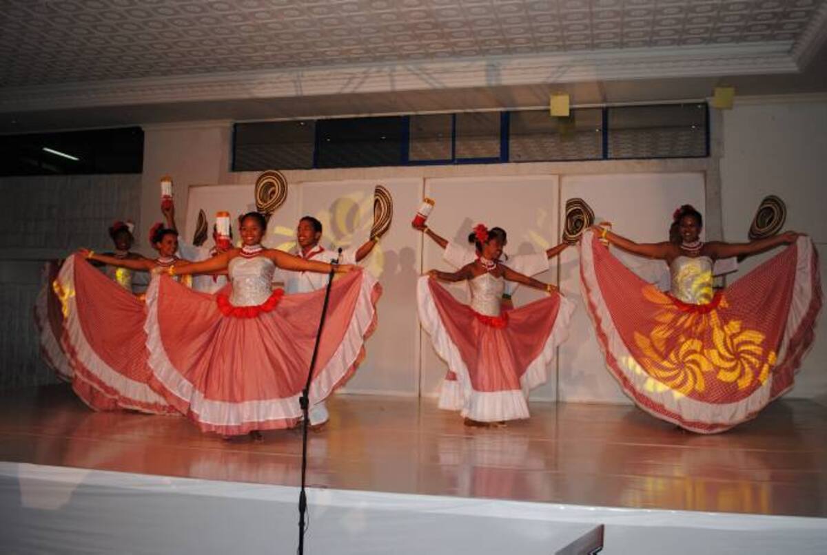 La muestra cultural estuvo compuesta por el tradicio-nal vallenato costeño, la danza del mapalé, origi-naria de las tradiciones de Paleque y terminó con un baile exótico, que develó el talento y las habilidades que componen a los aprendices de la entidad más querida por todos los colombianos. Cortesía