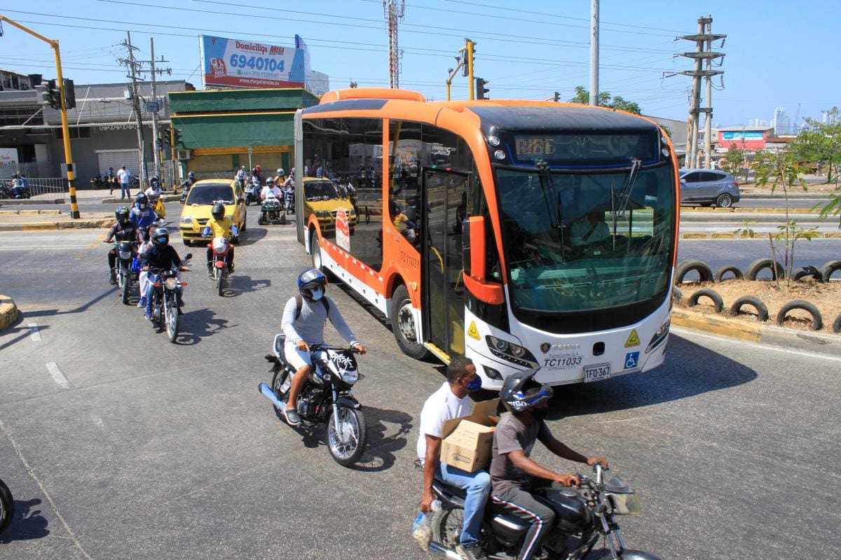 Estos son los barrios que se afectarían con la suspensión de Transcaribe