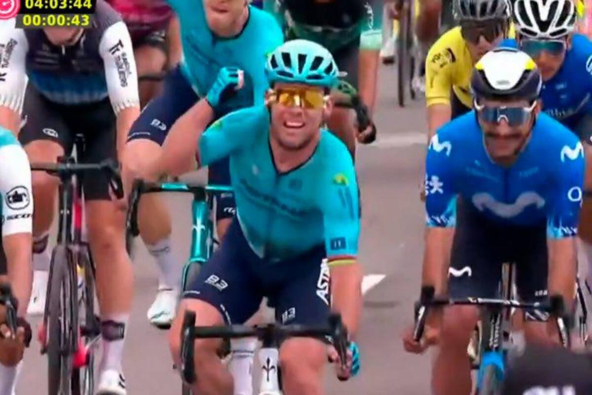 Tour Colombia: Mark Cavendish triunfa en Zipaquirá y Rodrigo Contreras sigue líder