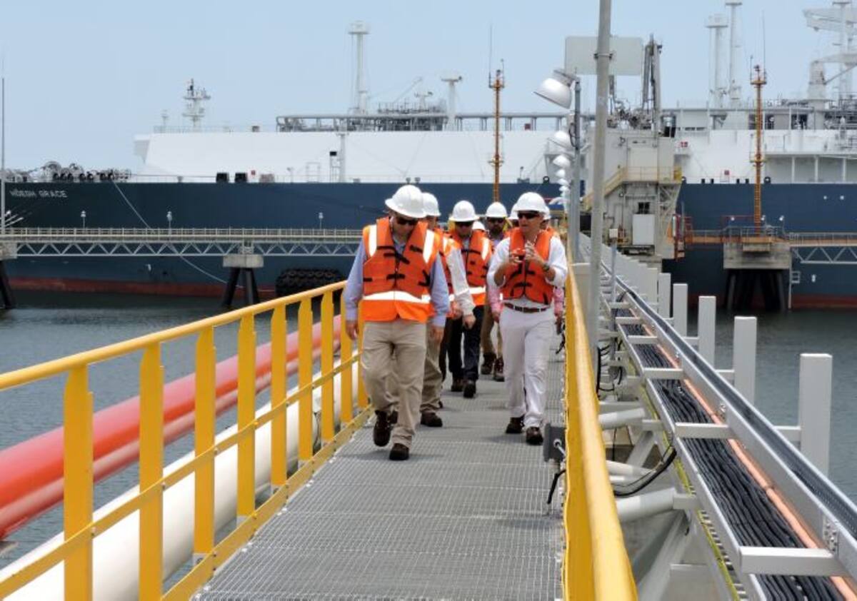 Visita de los representantes del BID y el gobierno de Panamá. CORTESÍA