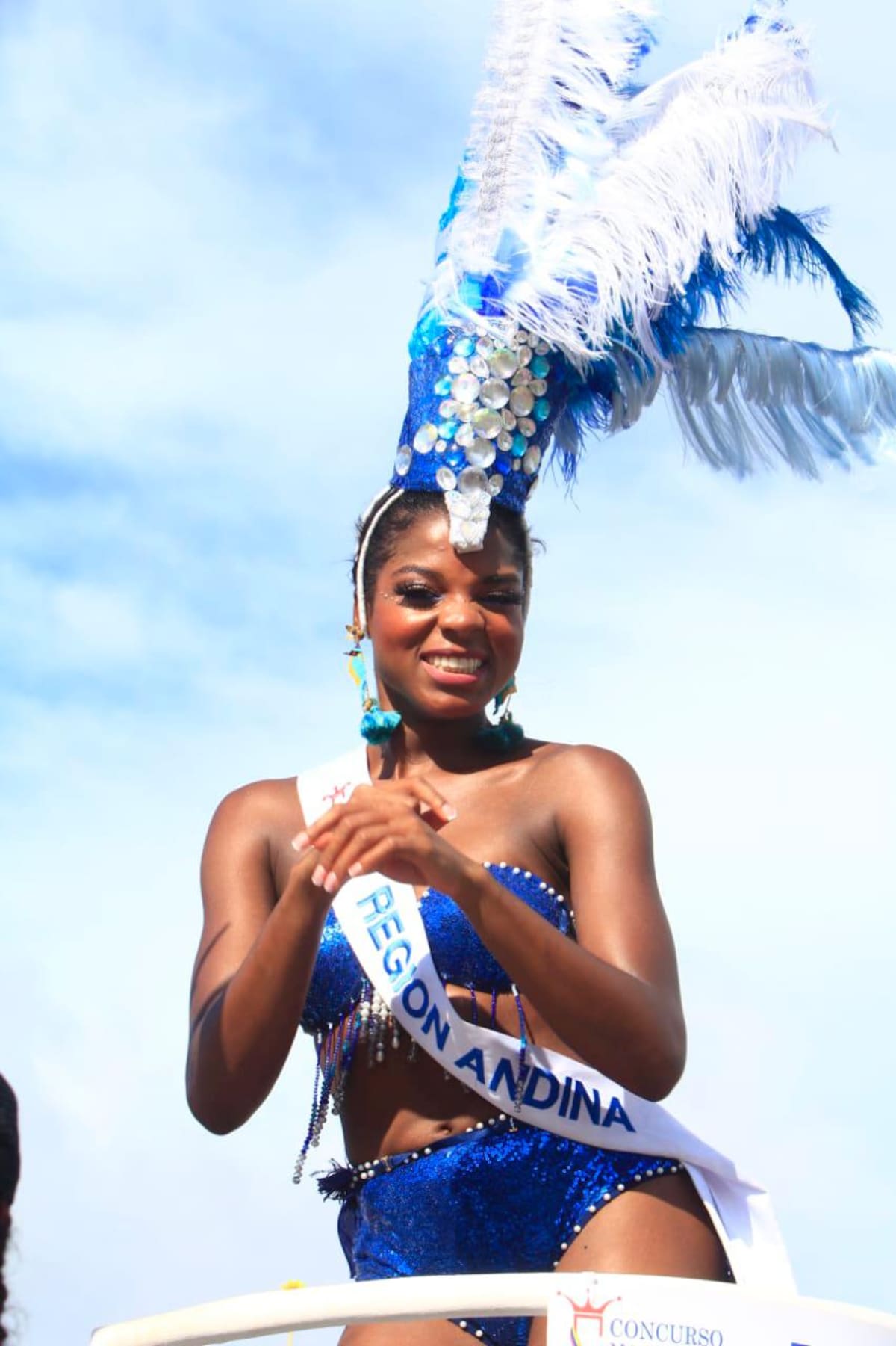 Señorita Región Andina, Sarath Moreno.//Foto: Julio Castaño - El Universal.