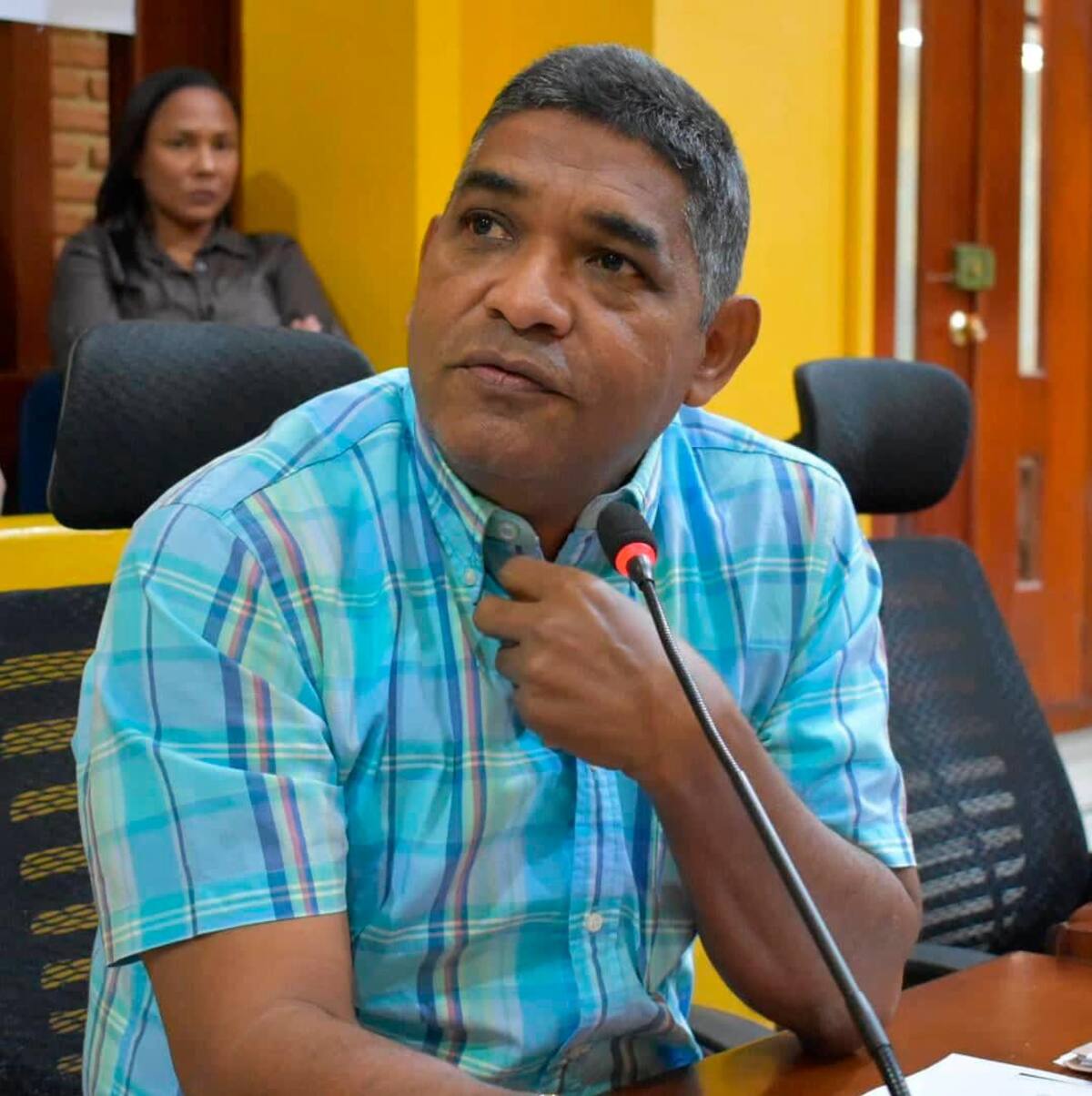 Carlos Barrios, concejal.