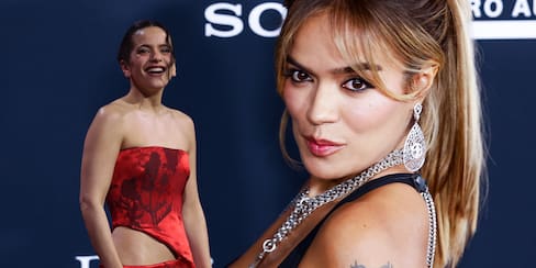 En video: Karol G apareció por sorpresa en show de Rosalía y habló de un mal ex