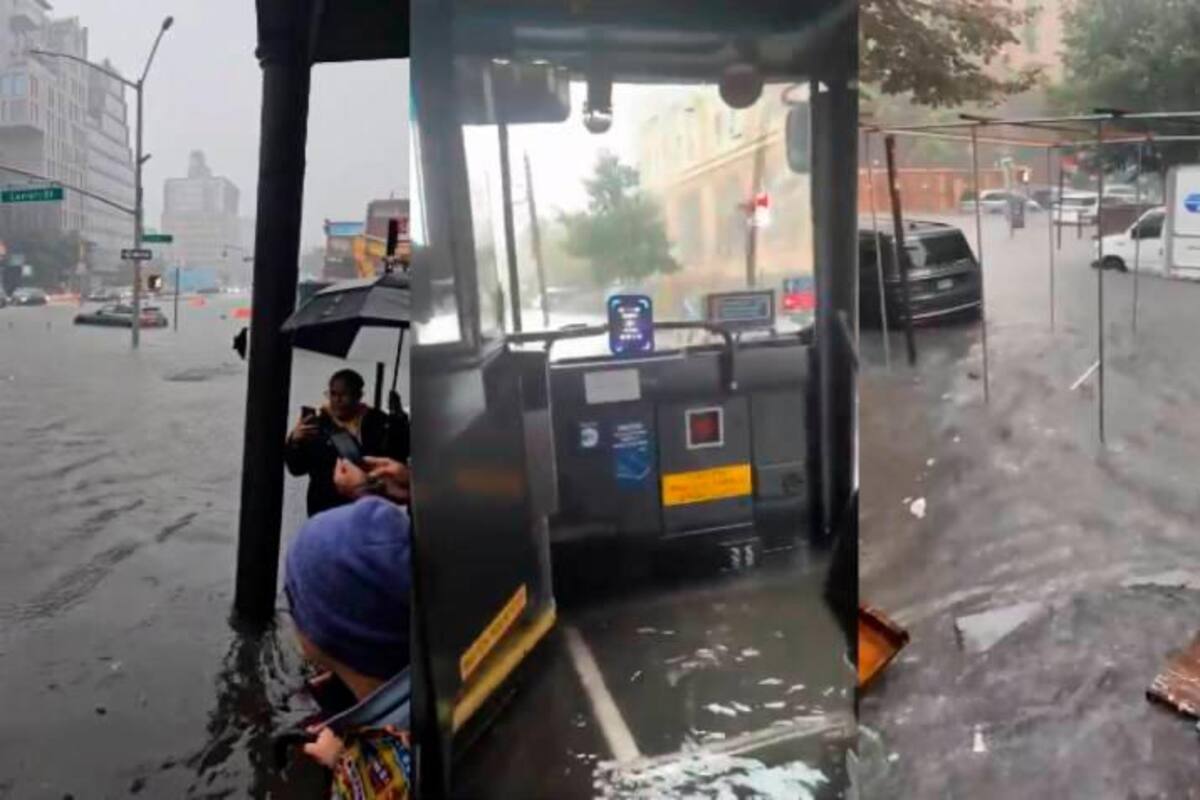 Video: así se ve Nueva York tras fuertes lluvias e inundaciones