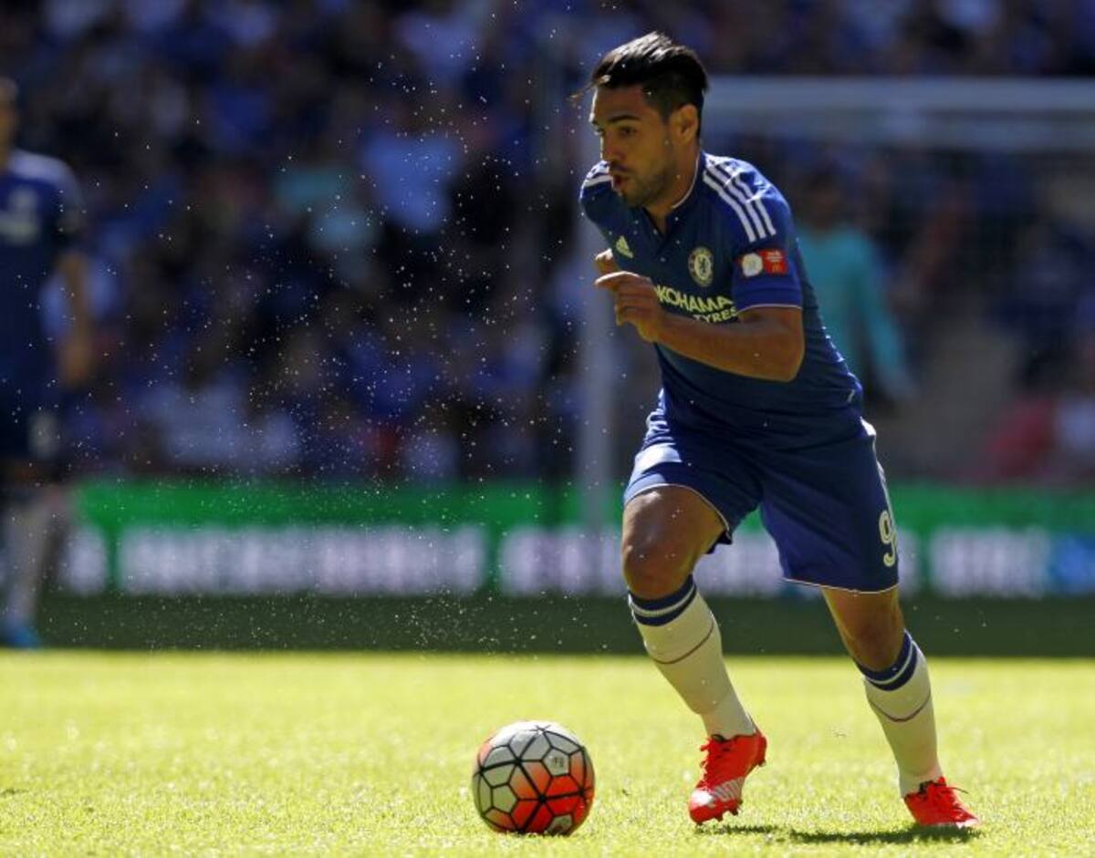 Falcao García. AFP IAN KINGTON