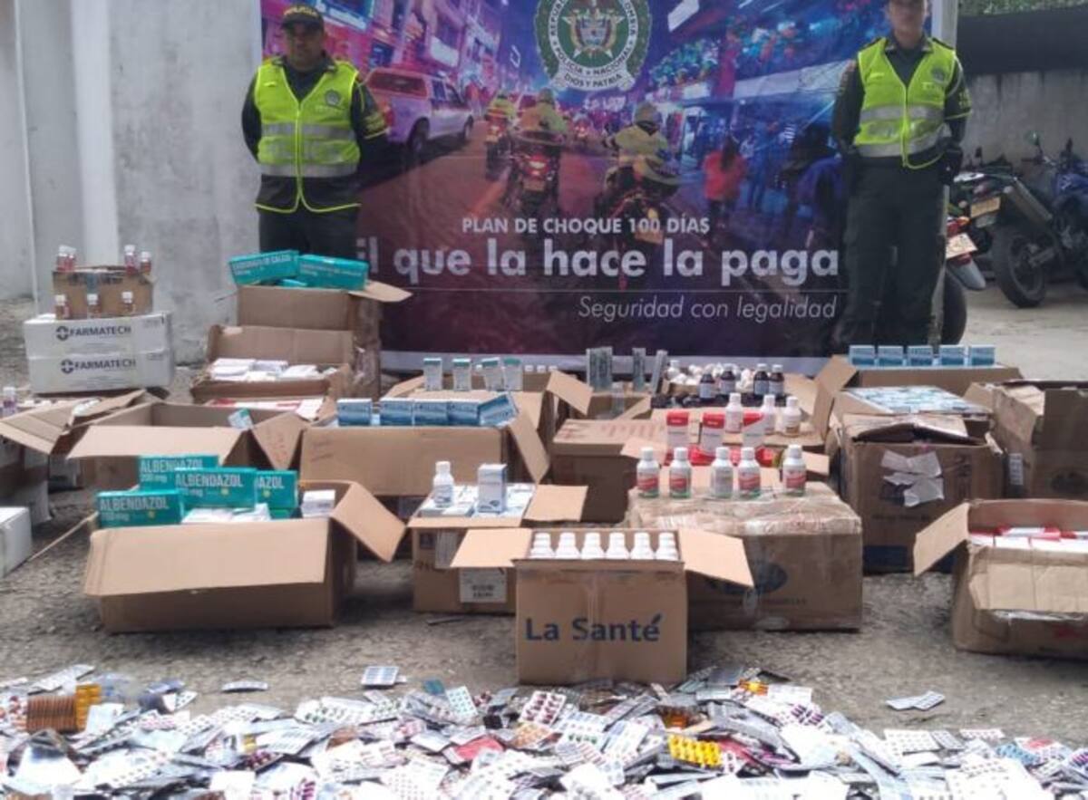 La droga decomisada por la Policía de Carreteras está avaluada en la suma de 800 millones de pesos y está vencida. Cortesía