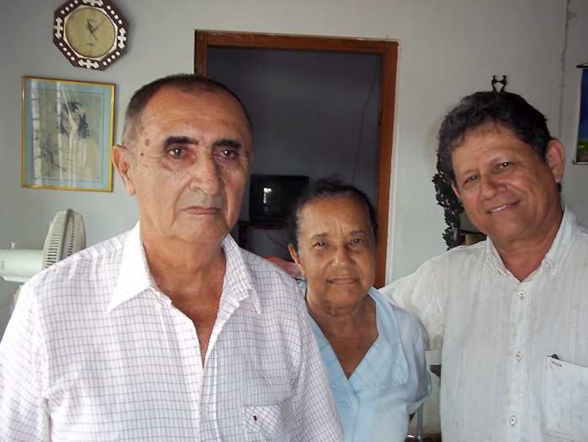 Antonio Bernal, Susana Pantoja y Édgar Cortés en casa de Susana el día 22 de agosto de 2011.
