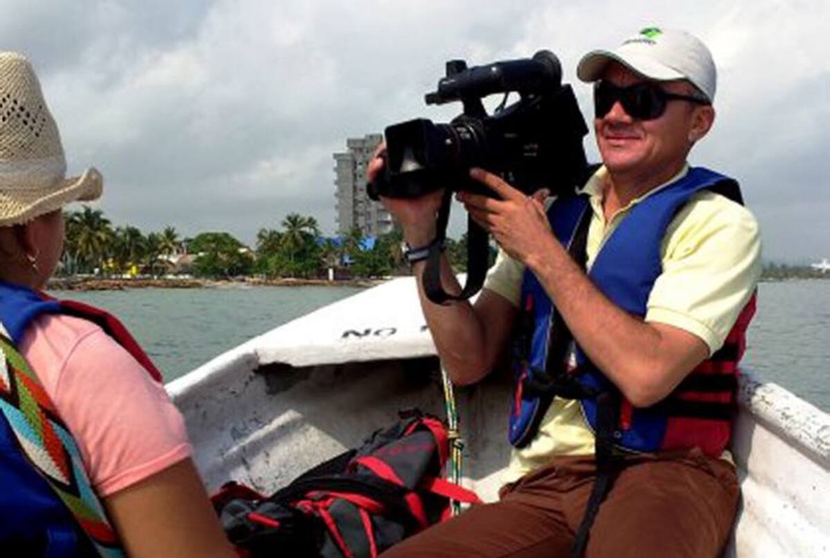 Dairo Pérez Cuello, camarógrafo amenazado.