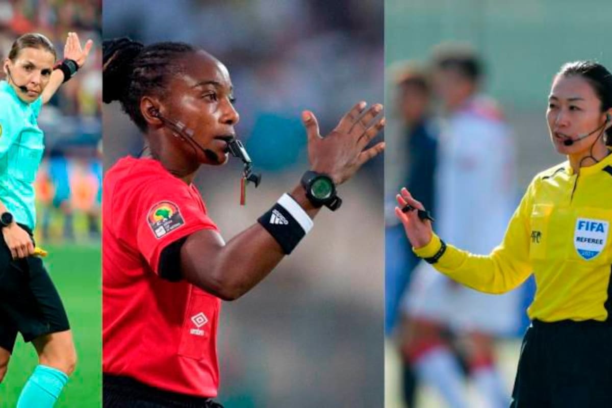 Histórico: seis mujeres pitarán por primera vez en la Copa Mundial de la Fifa