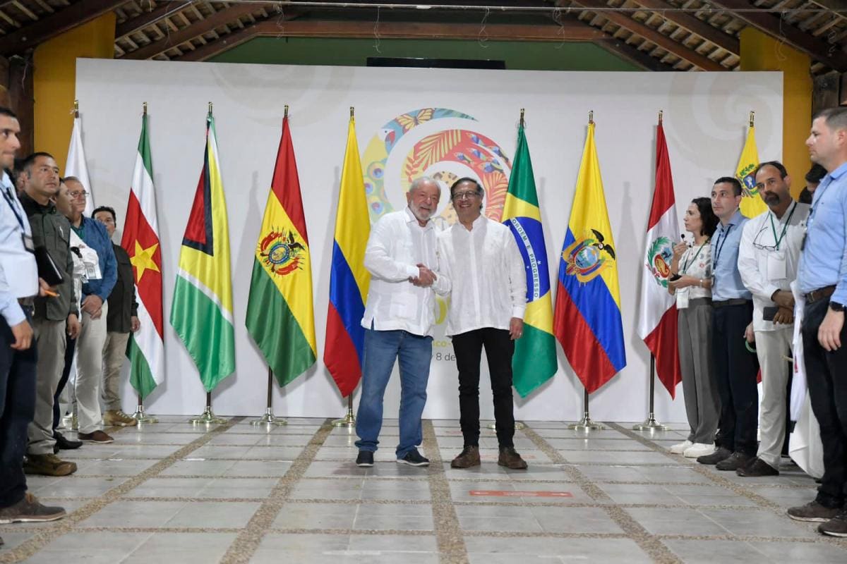 Petro y Lula hablan en Leticia sobre descarbonización y revitalizar la selva