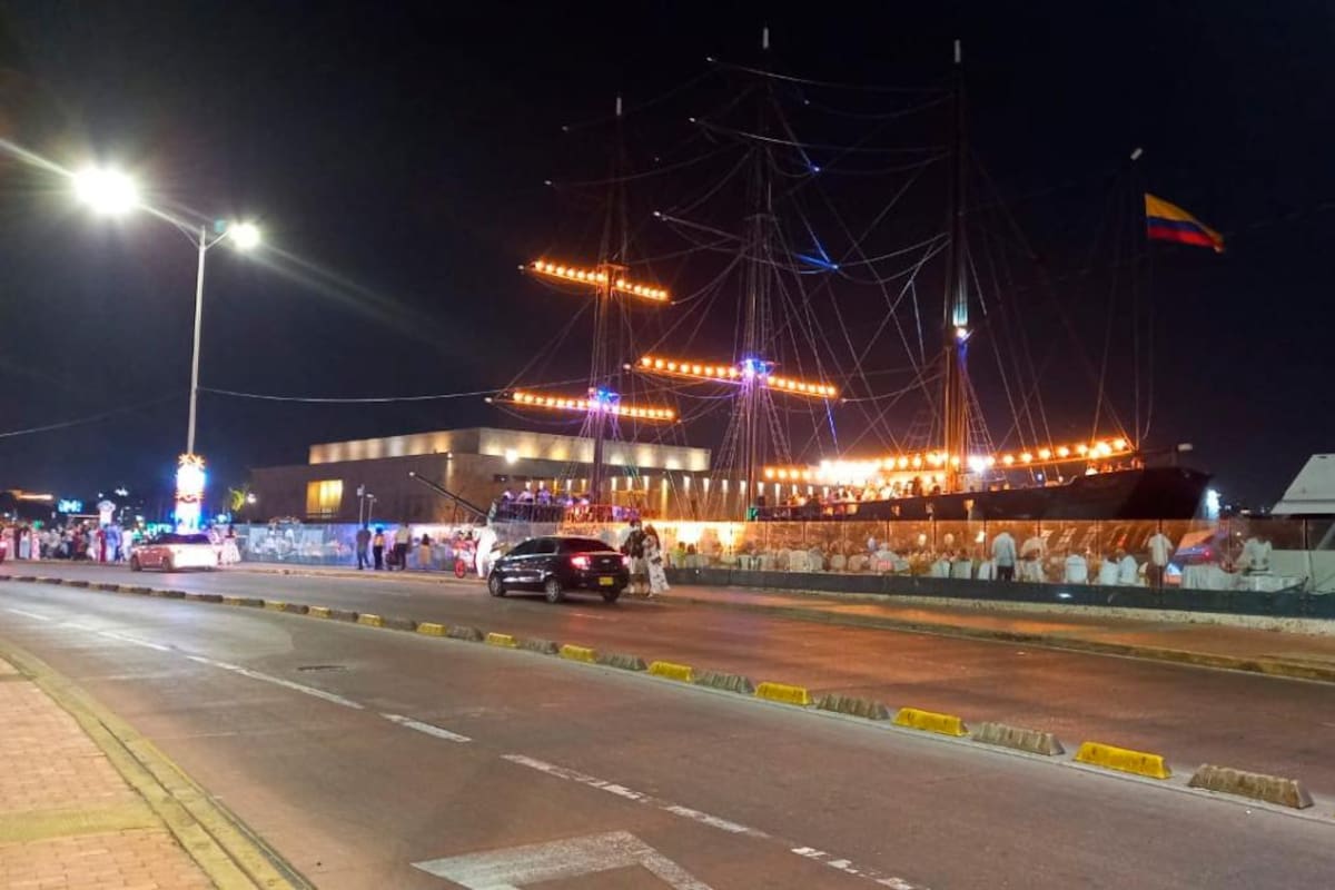 Cartagena celebró fin de año en espacios públicos del Centro Histórico