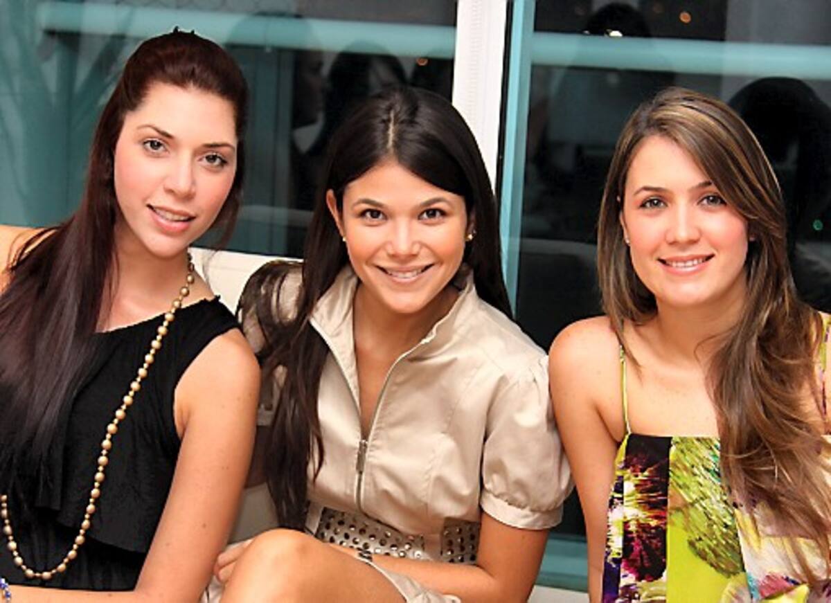 Adriana Murra, Cristina Araújo y Andrea Segovia. Fotos / Maruja Parra / El Universal
