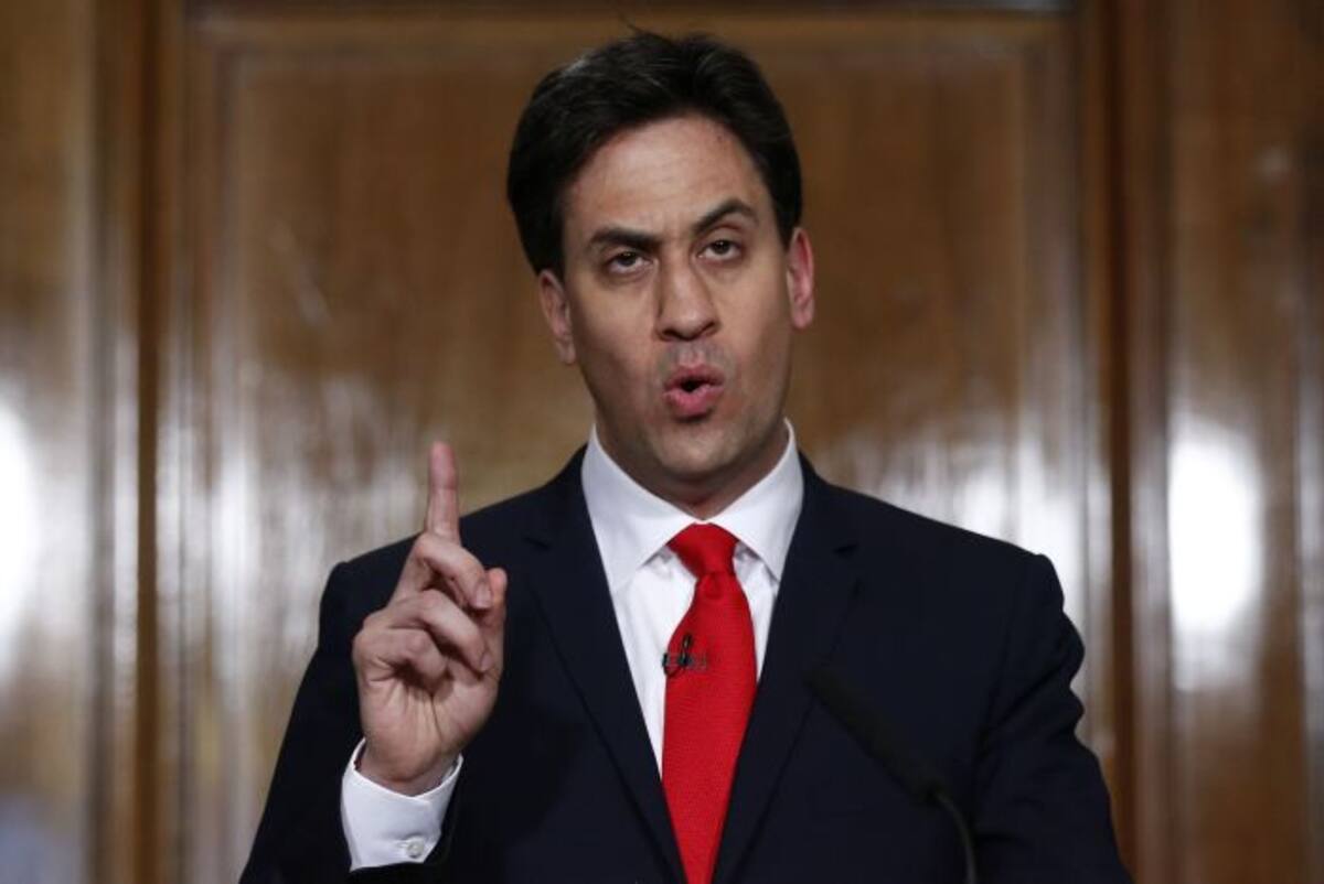 Ed Miliband. AFP JUSTIN TALLIS