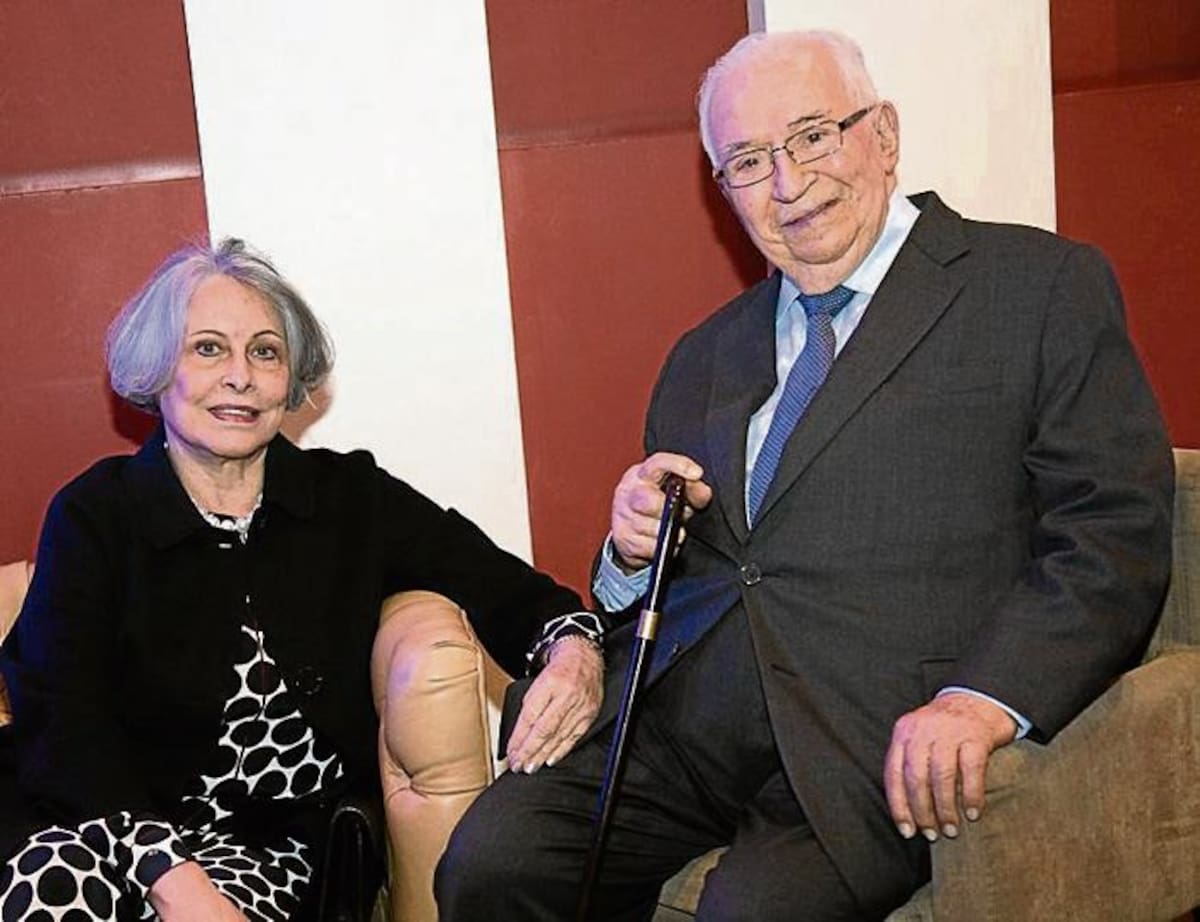 Helena Yepes y Belisario Betancur. Cortesía