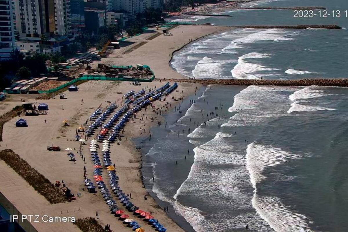 Buscan descartar corrientes peligrosas en playas de Protección Costera