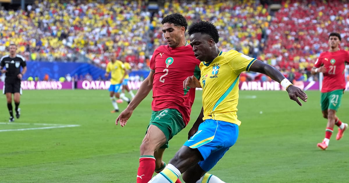 Brasil y Marruecos empataron en el partidazo de la jornada; Catar y Australia sorprendieron