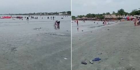 ¿Por qué se retiró el mar en Coveñas? La Dimar explicó el fenómeno y descartó riesgos