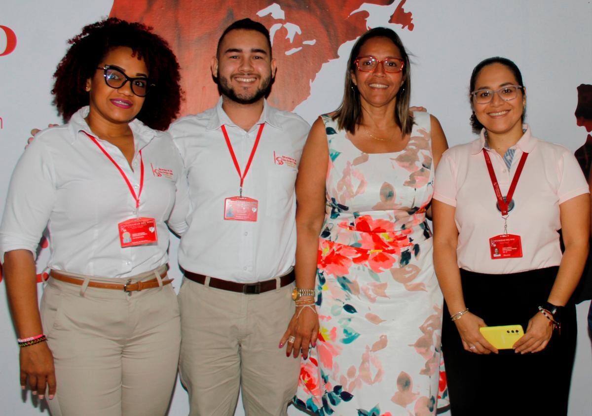María Morales, Douglas Díaz, Dalia Daza y Fania Peñaranda.