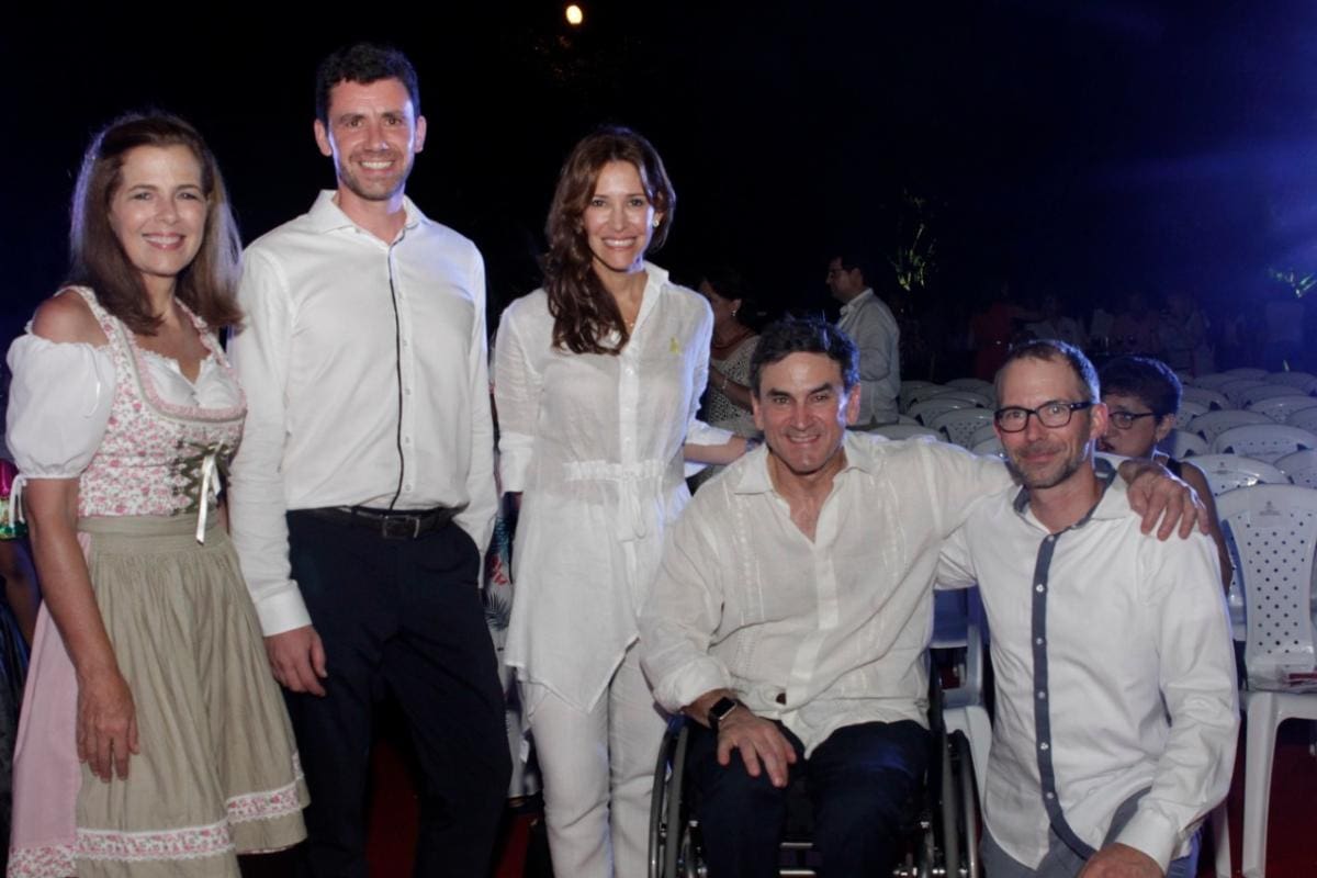 Susana Caldas, Alex Mestre, Juliana López, Jairo Clopatofsky y Andre Kunz.