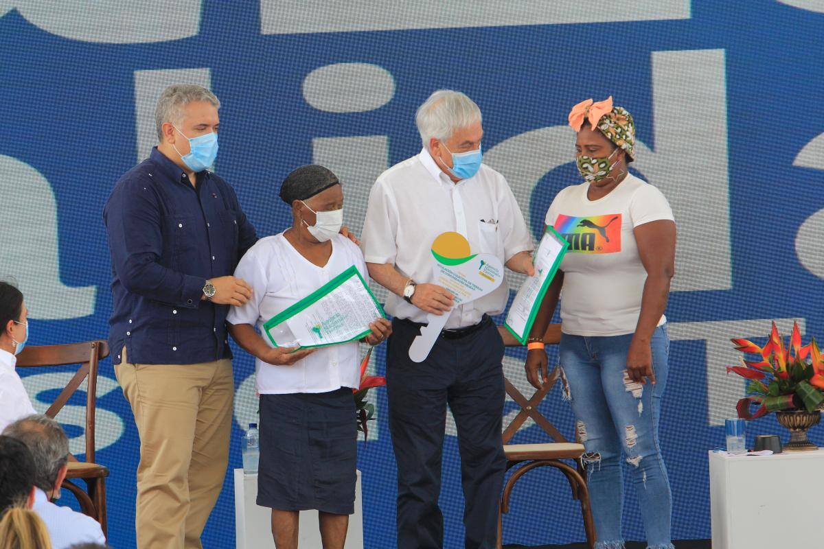 Municipios de Bolívar se benefician de la Paz con Legalidad